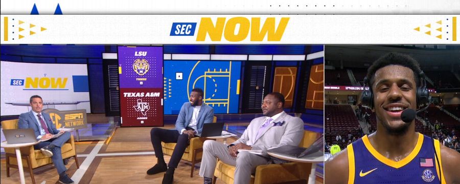 Wright discusses transition to LSU, road win vs. Aggies