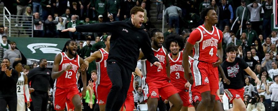 Ohio State's Dale Bonner drains 3 at the buzzer to down Michigan State