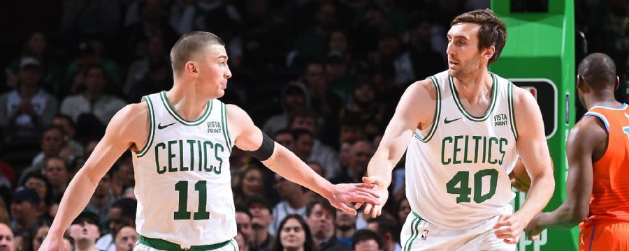 Celtics blow out Thunder for 60th win of the season