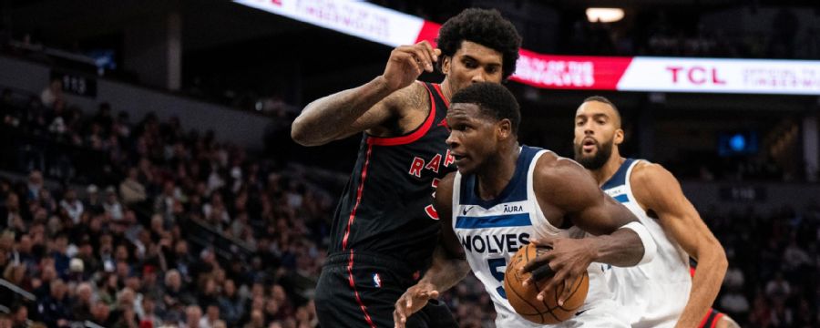 Anthony Edwards drops 28 points in T-Wolves big win vs. Raptors