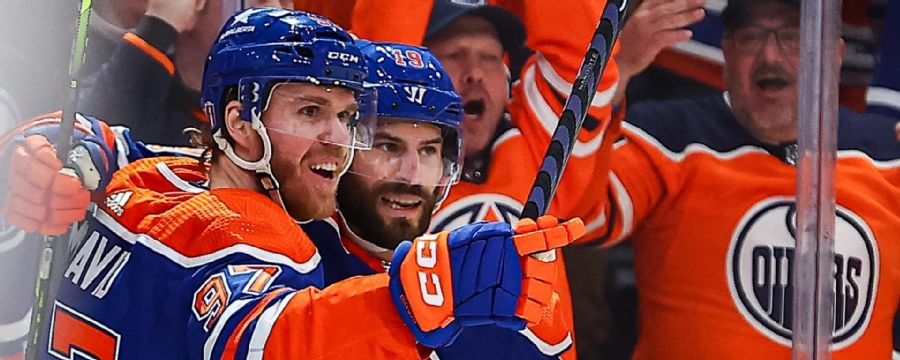 McDavid notches 5 assists in Game 1 for the Oilers