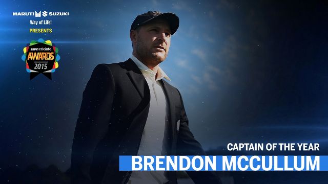 Features Espncricinfo Awards 2015 Captain Of The Year Brendon