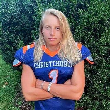 Haley Van Voorhis makes history as first female non-kicker to play in NCAA  football game