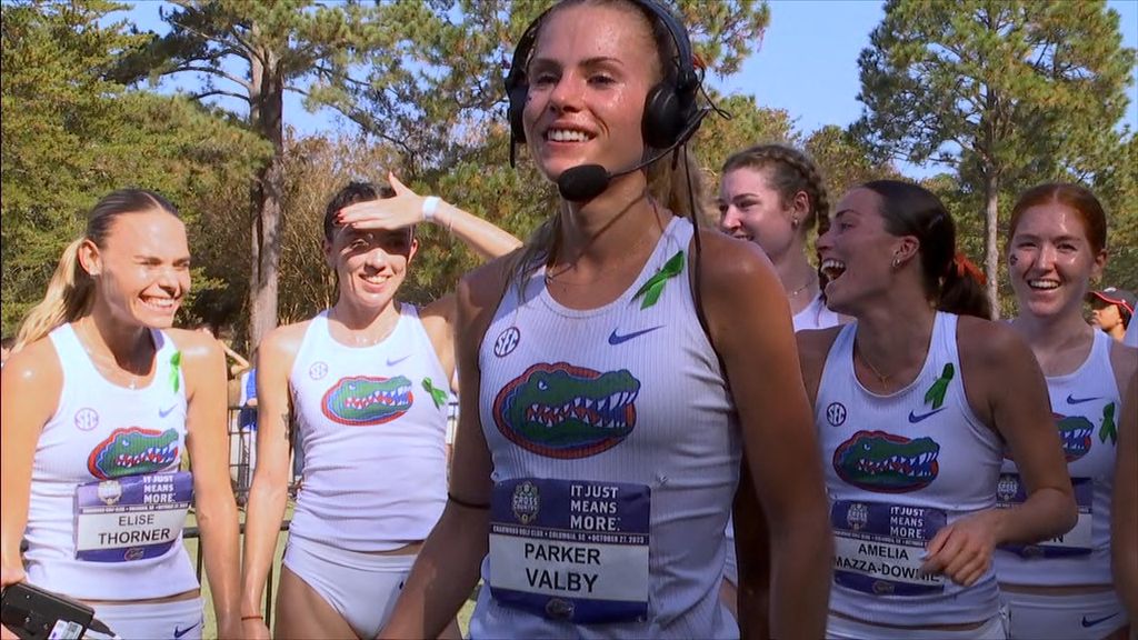 Florida's Valby elated to boast consecutive SEC titles