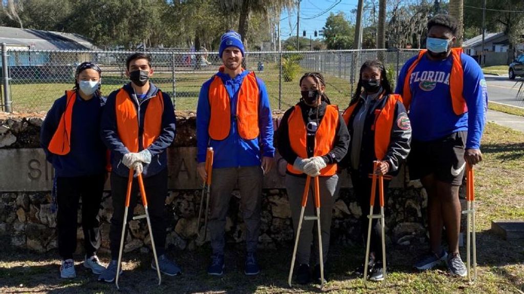 2022 SEC Men's Tennis Community Service Team