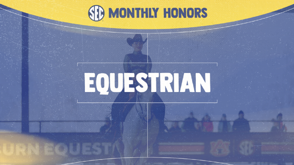 SEC names March Equestrian Riders of the Month