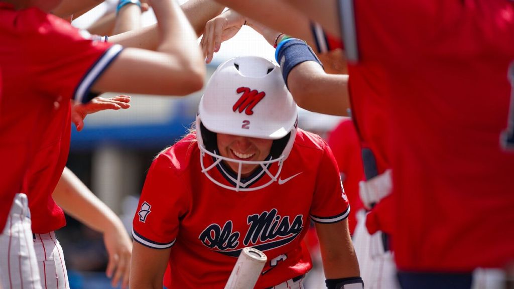 Ole Miss explosive bats lead to sweep of doubleheader