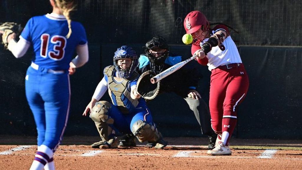 Gamecocks earn run-rule victory over Presbyterian