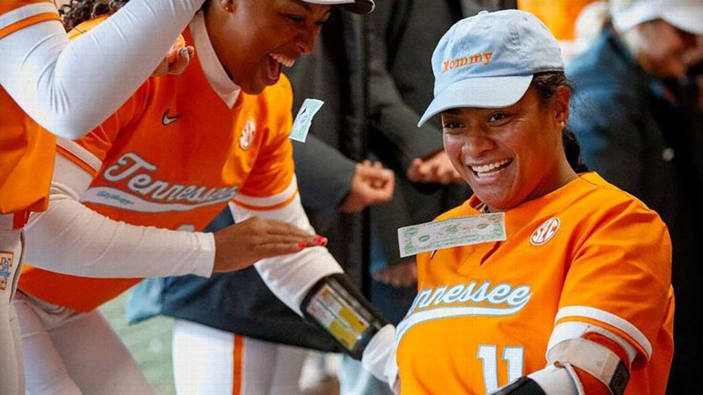 Three-run first frame carries No. 4 UT past No. 10 LSU