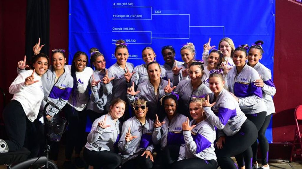 No. 6 LSU leaps ahead to NCAA Denver Regional Finals