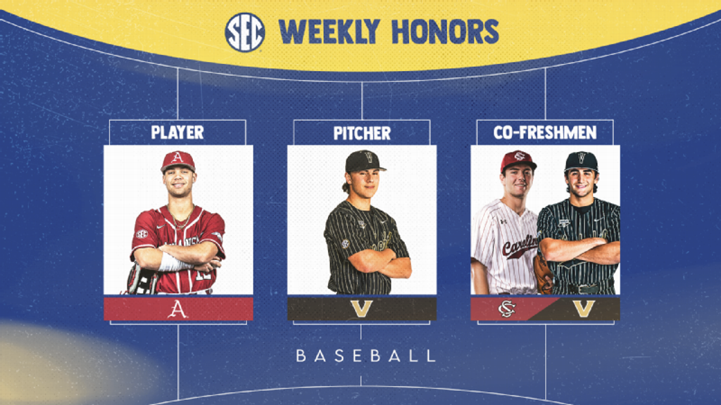 SEC Baseball Weekly Honors: Week 7