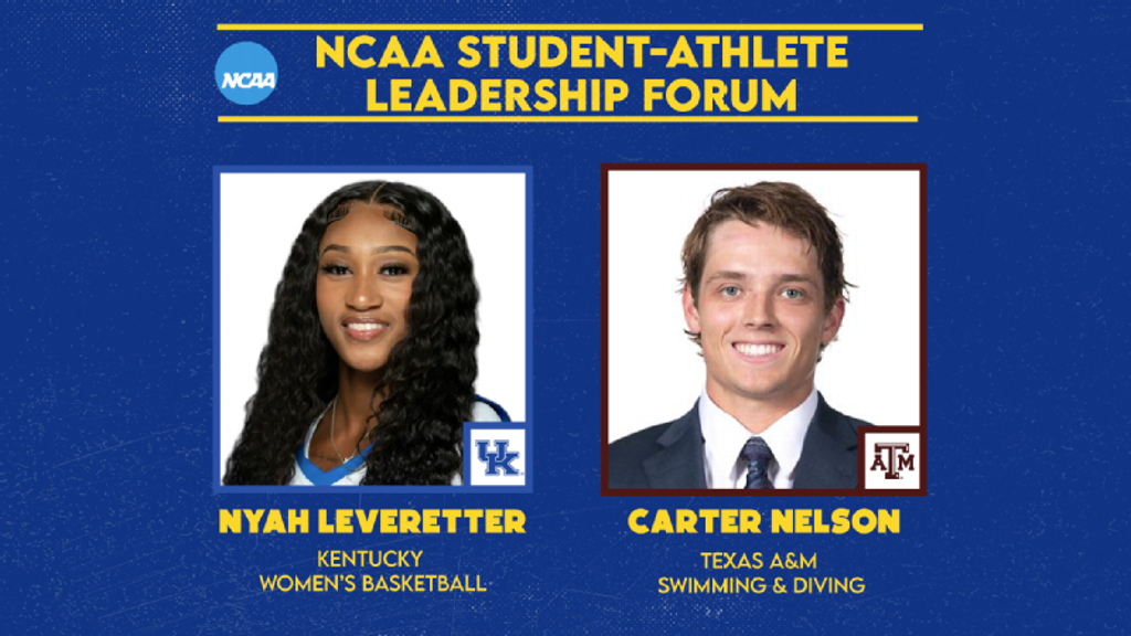 Leveretter, Nelson Represent SEC At NCAA Forum