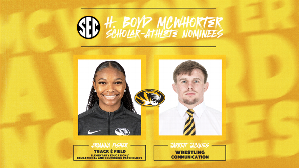 SEC names Missouri McWhorter Award Nominees