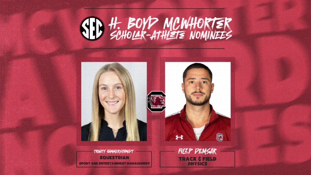 SEC names South Carolina McWhorter Award Nominees