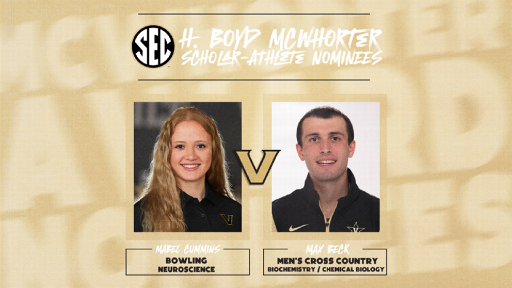 SEC names Vanderbilt McWhorter Award Nominees