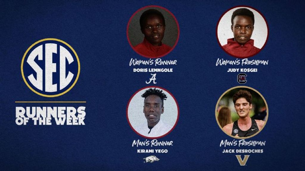 SEC Cross Country Athletes of the Week: Week 5