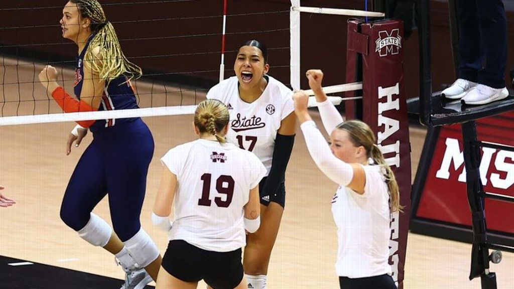 Mississippi State tops Auburn in five-set thriller