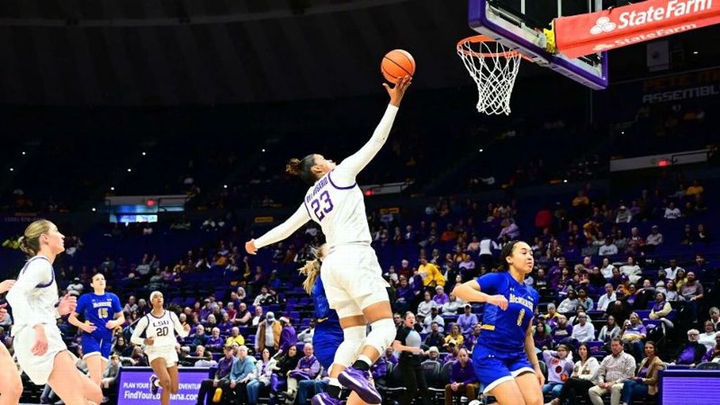 No. 7 LSU shatters program records in win over McNeese