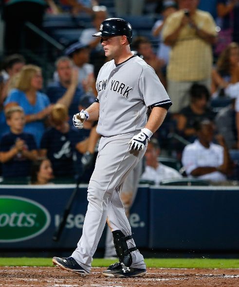 10 July, 2010: Atlanta Braves catcher Brian McCann (16) bats during MLB  action as the Braves defeat the Mets 4-0 at Citi Field in Flushing, N.Y.  (Credit Image: © Will Schneekloth/Southcreek Global/ZUMApress.com