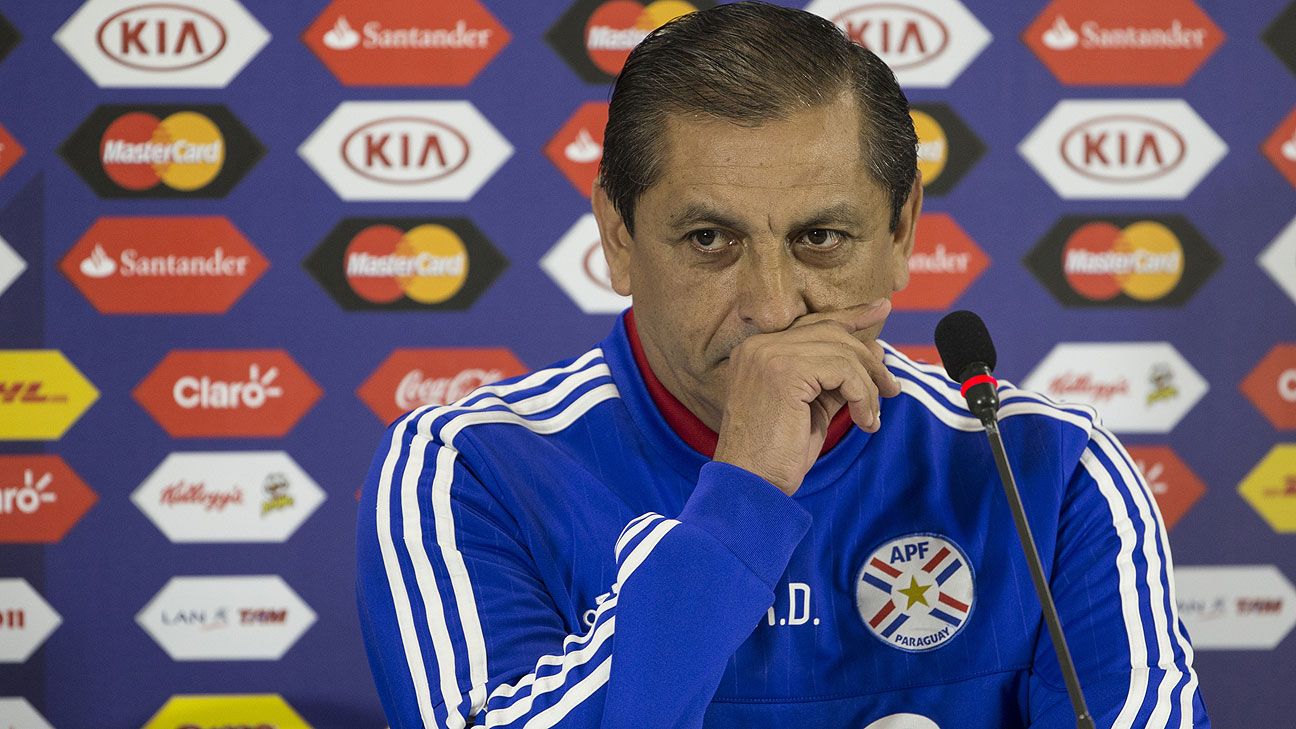 Ramón Díaz entregó la lista de Paraguay para Copa América - ESPN