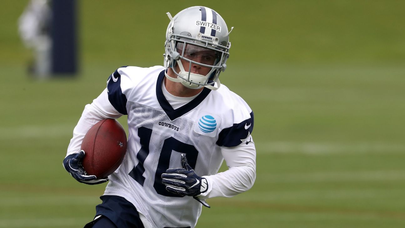 Cowboys esperan gran aporte del receptornovato Ryan Switzer
