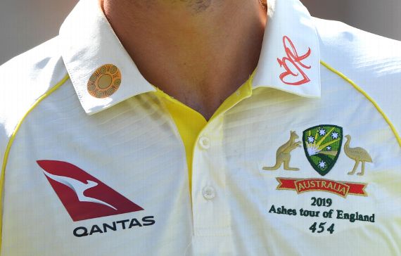 Ask Steven What Is The Yellow Symbol On The Australian Players Shirt Collars In This Ashes Series