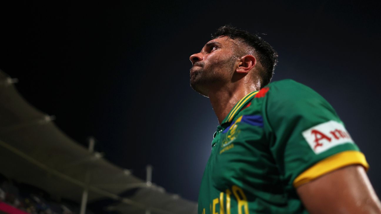 Keshav Maharaj caps unlikely World Cup comeback with cathartic winning ...