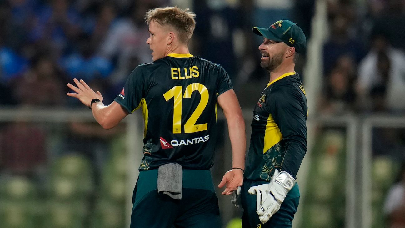 Paine Ellis should be in Australia's firstchoice T20 attack ESPN
