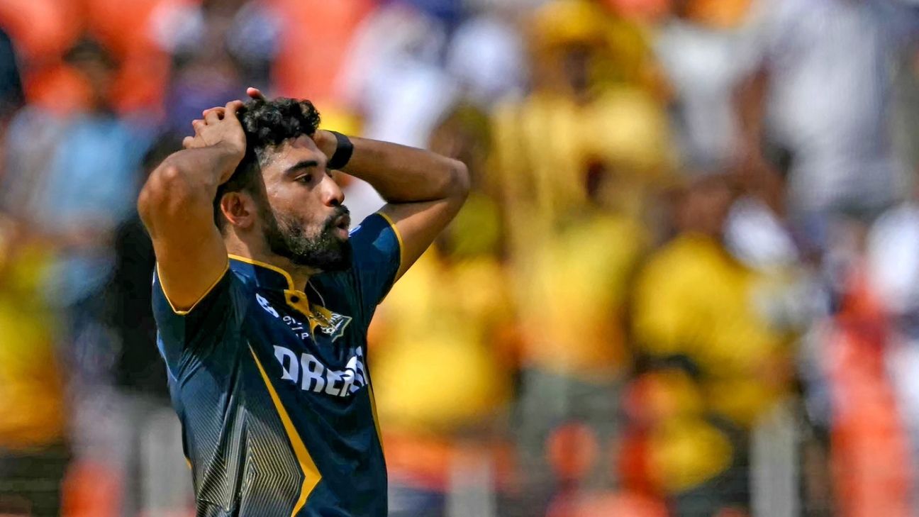 Three games, 664 runs conceded - GT bowlers 'losing form at the wrong ...