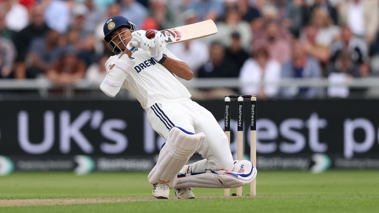 Rahul and Jaiswal solid start after Stokes' bold decision