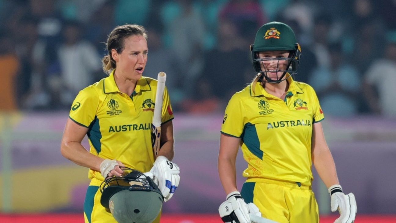 Australia set new record for highest successful ODI chase