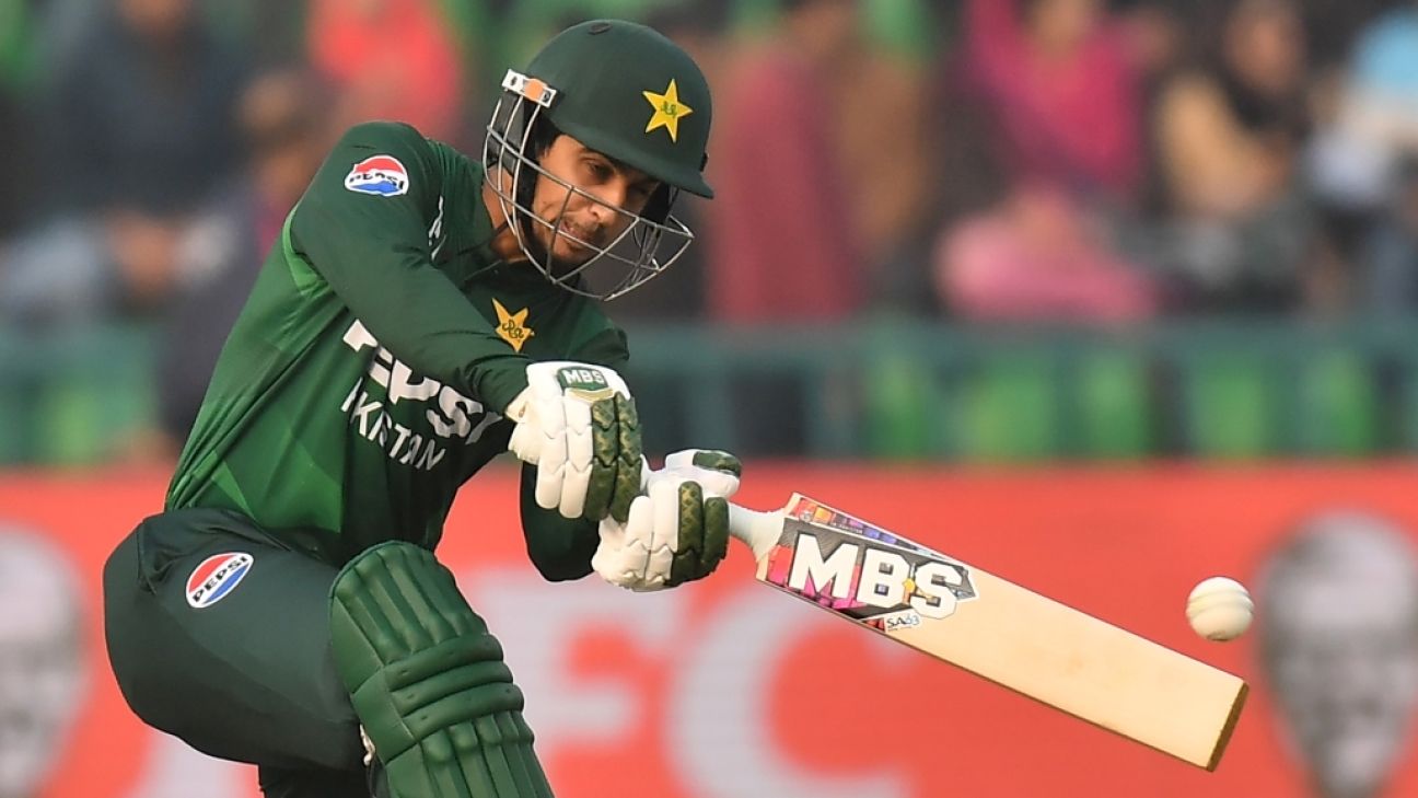 Pakistan replace Saim Ayub with Sahibzada Farhan for ODI tri-series