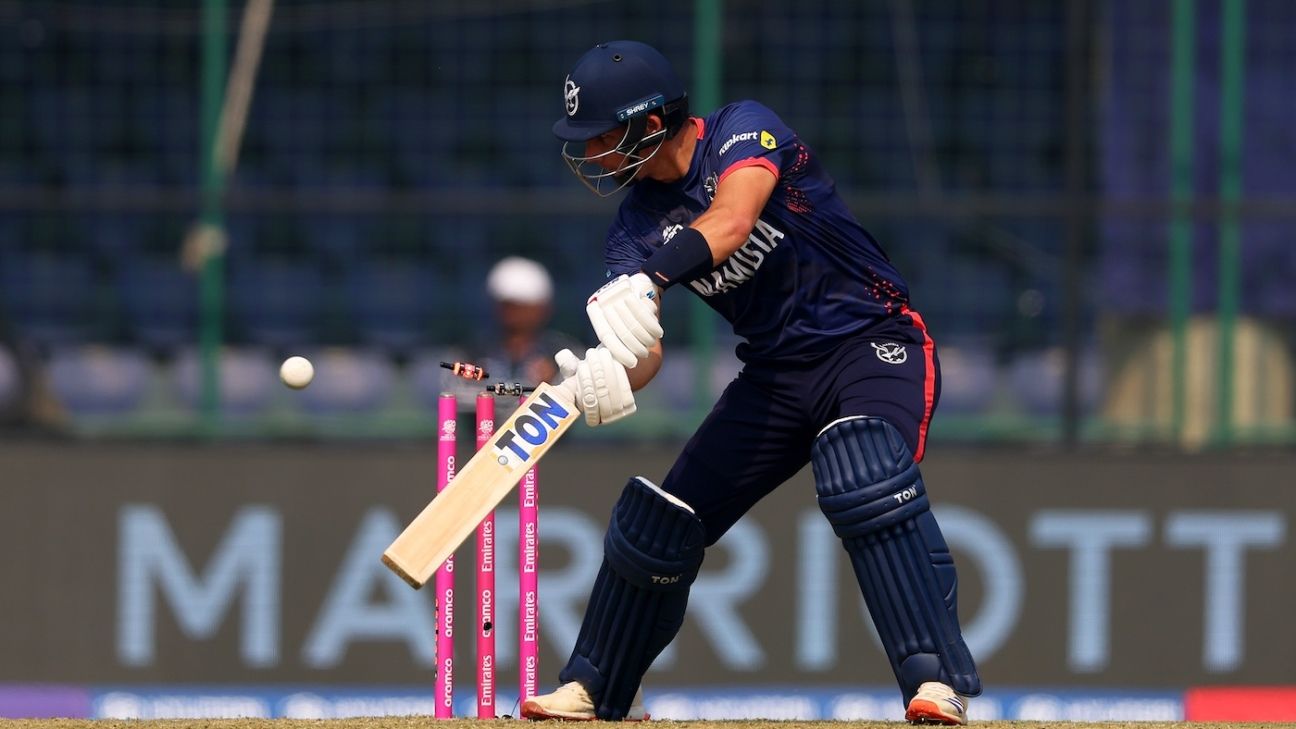 Namibia disappointed at not being able to train under lights ahead of India game