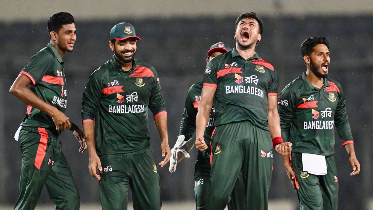 Bangladesh name unchanged 15-man squad for first two ODIs against New Zealand