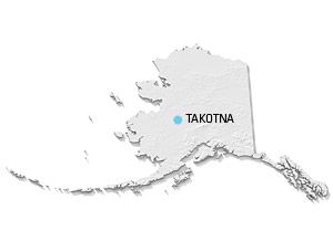 Mapa de Takotna