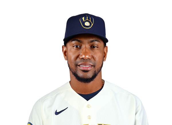 Julio Teheran of the Milwaukee Brewers pitches during the first