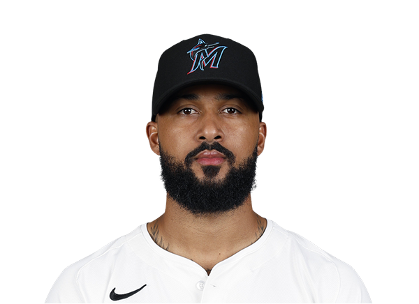 Sandy Alcantara Miami Marlins City Connect 2021 Baseball Player