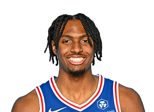 Sixers guard Tyrese Maxey is in the gym working on his 3-point shot