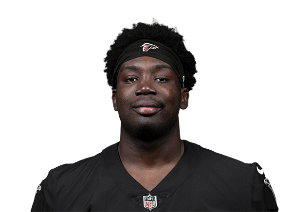 Atlanta Falcons outside linebacker Adetokunbo Ogundeji (92) works