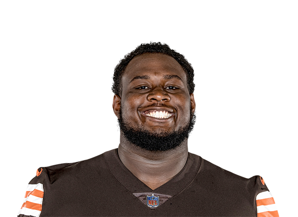 Cleveland Browns tackle Dawand Jones 