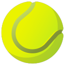 Tennis subordinate    preparing to service  the ball