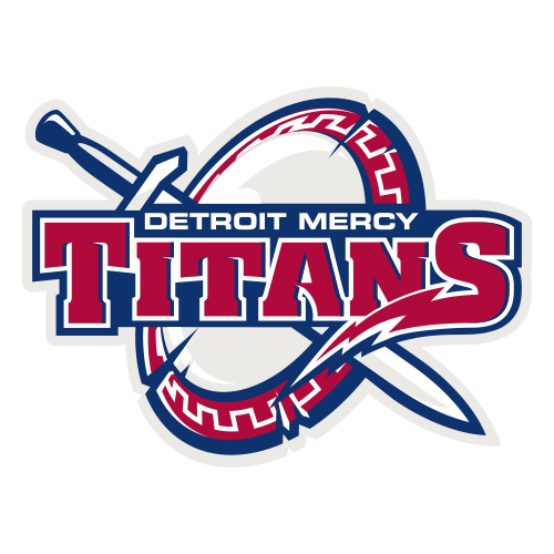 Men's Red Detroit Mercy Titans Basketball Jersey