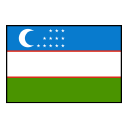 Uzbekistan Flag