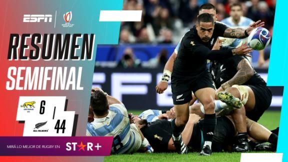 Los Pumas Cayeron Ante Nueva Zelanda Y Se Quedaron Sin Final De Mundial Espn Video 