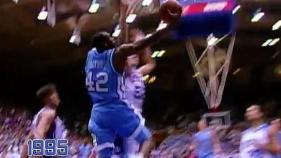 Duke-UNC Flashback: Stackhouse Takes Flight - ESPN Video