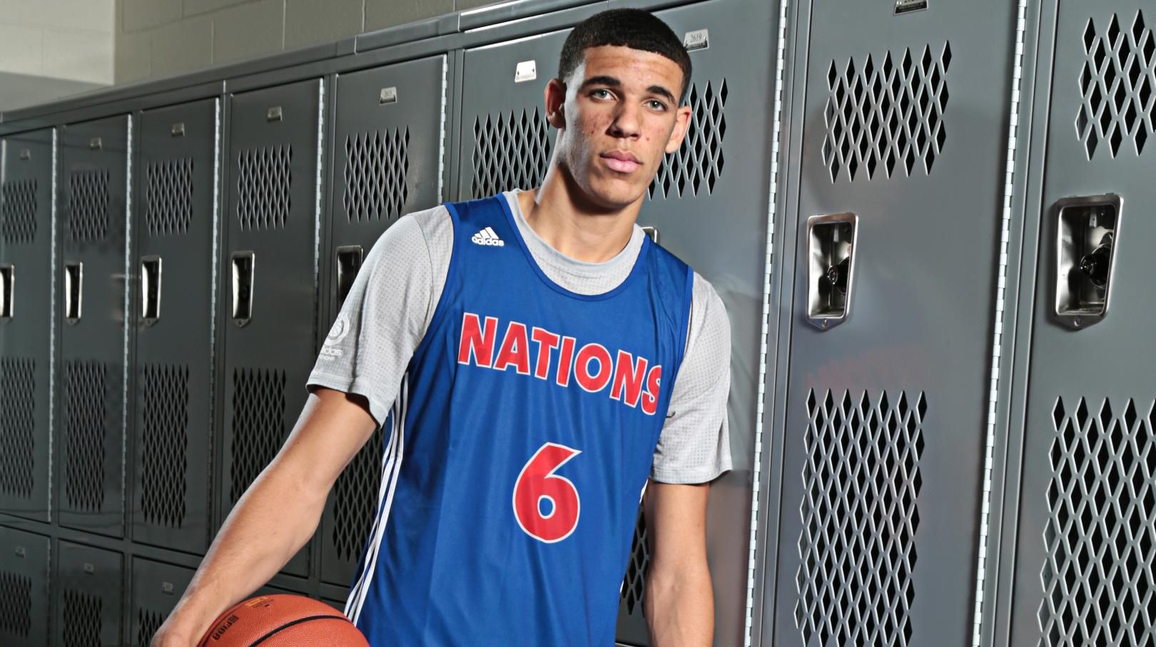 Lonzo Ball oldest of 3 UCLAbound brothers ESPN Video