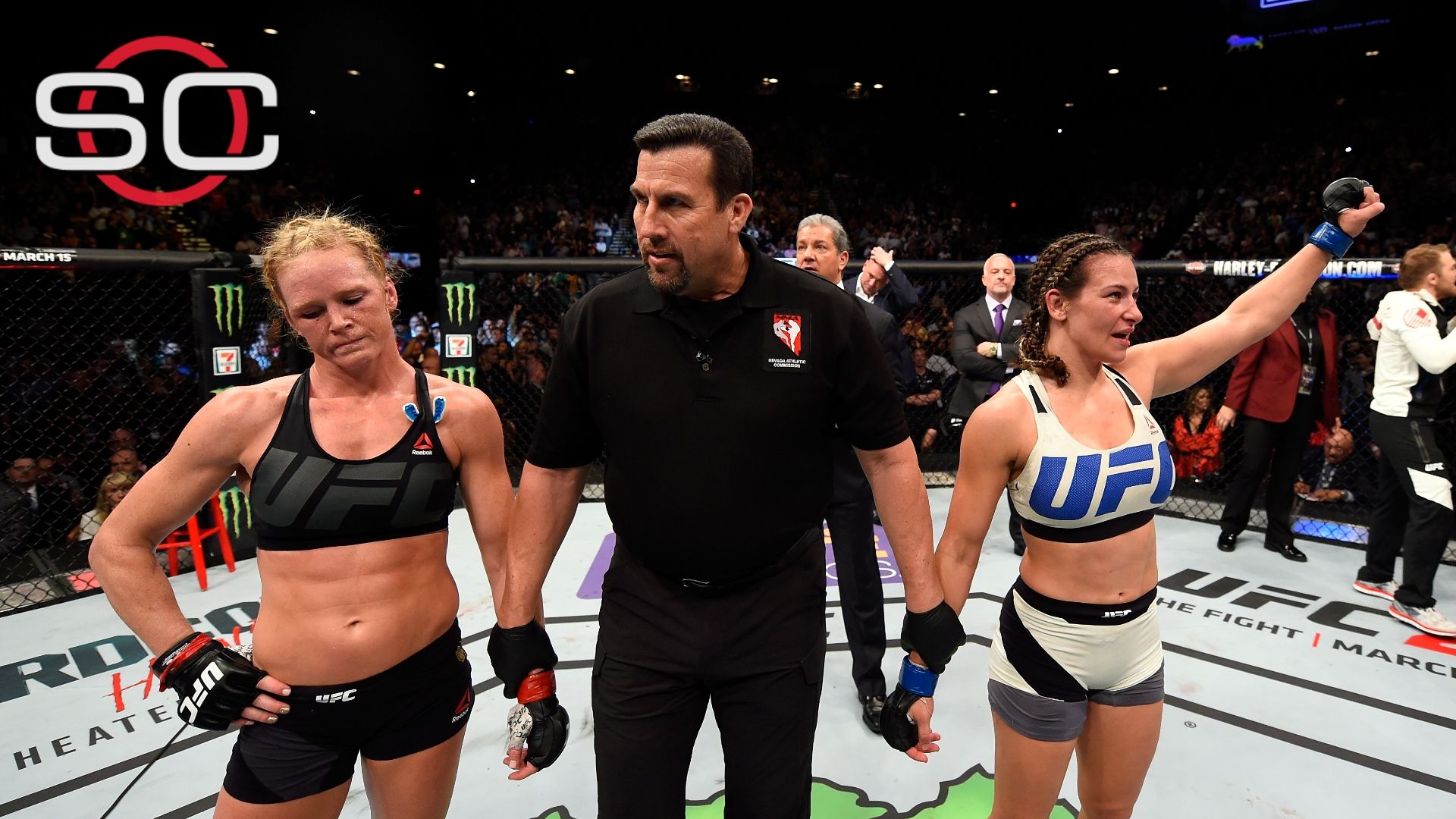 Dana White hablando sobre la pelea Tate vs Holm
