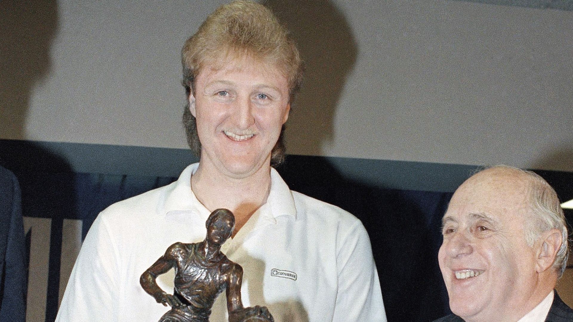 On this date Larry Bird wins third straight NBA MVP 