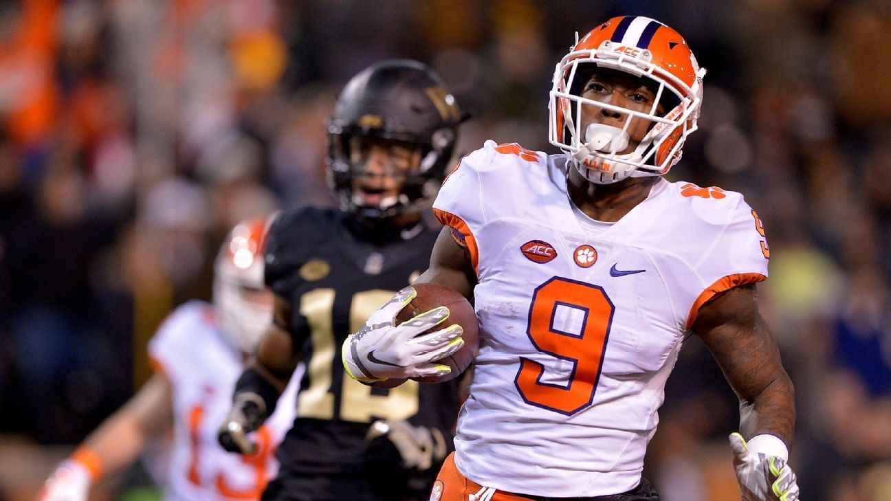 Wayne Gallman draft highlights - ESPN Video