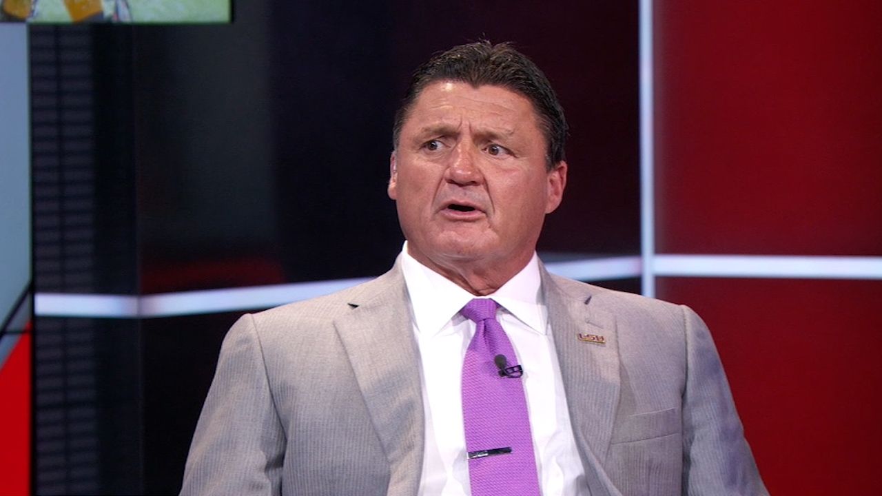 ESPN crew does LSU's Ed Orgeron impressions